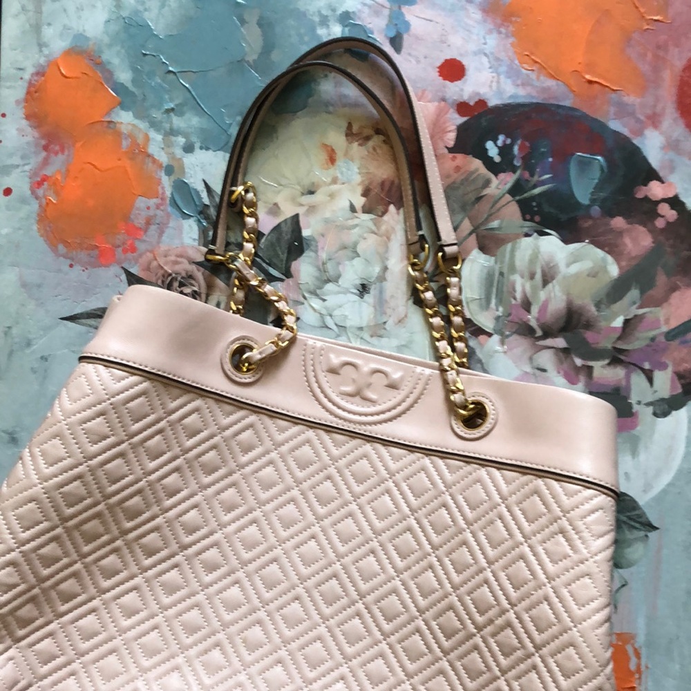 FINAL PRICE‼️Tory Burch Pink Fleming Tote